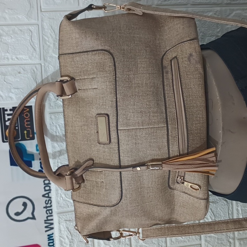 CREAM HANDBAG - Picture 5 of 13
